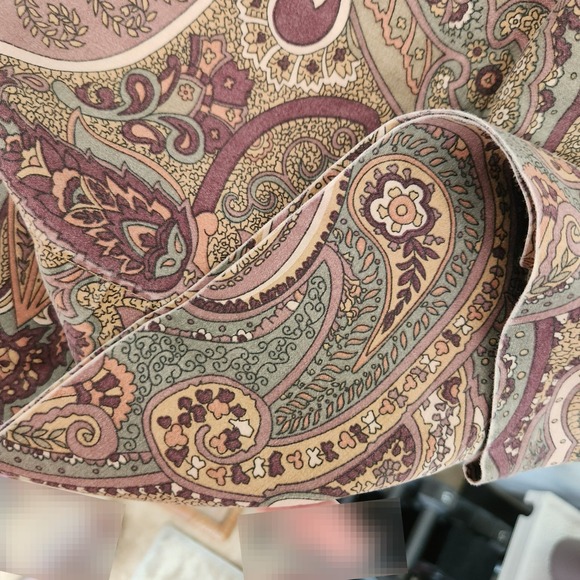 Lauren Ralph Lauren Other - RLL Lauren Ralph Lauren Dusty Mauve &‎ Tan Paisley Standard Pillowcase